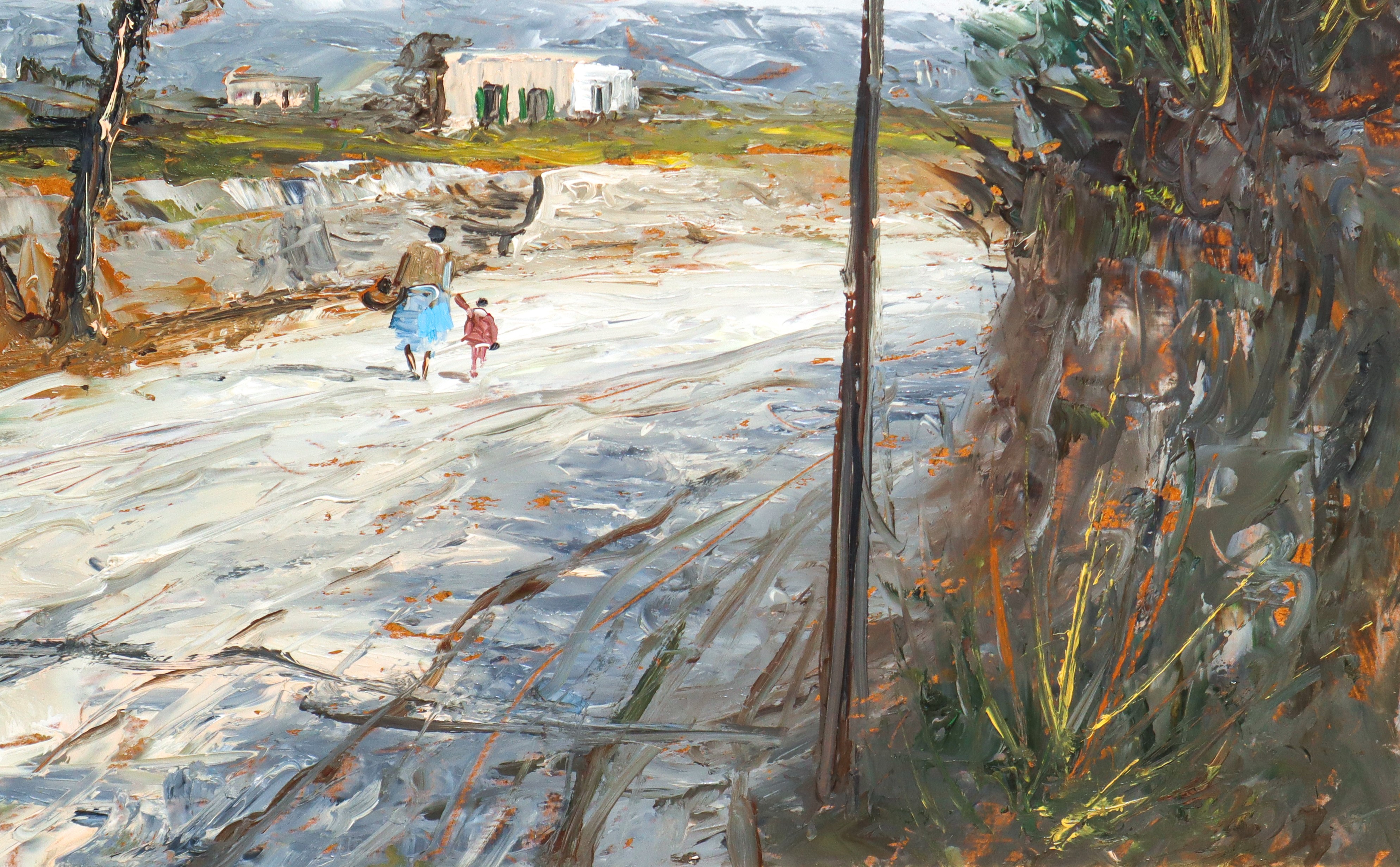 Strada di Campagna con Personaggi