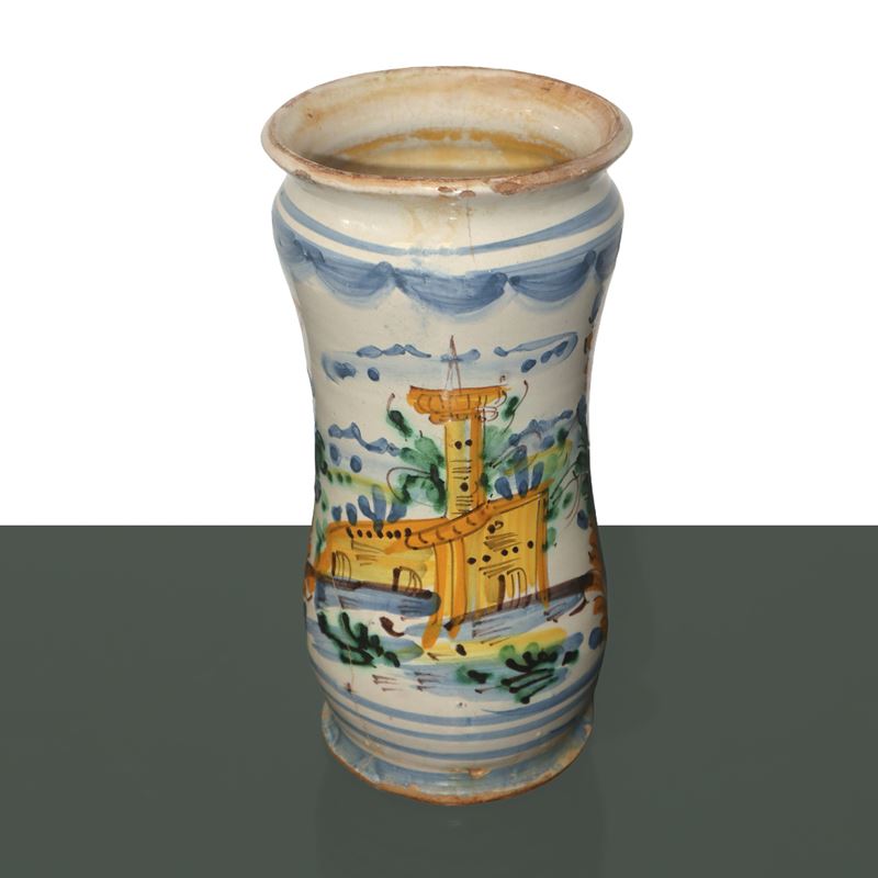Albarello in Maiolica Castelli