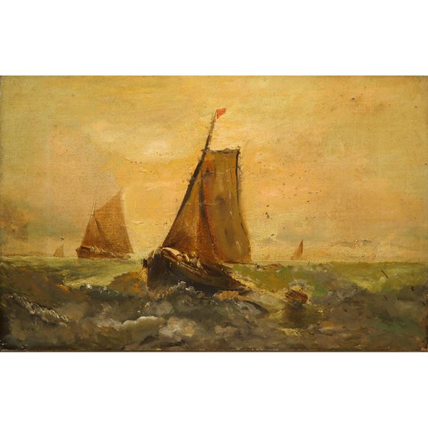 Sailboats at sea