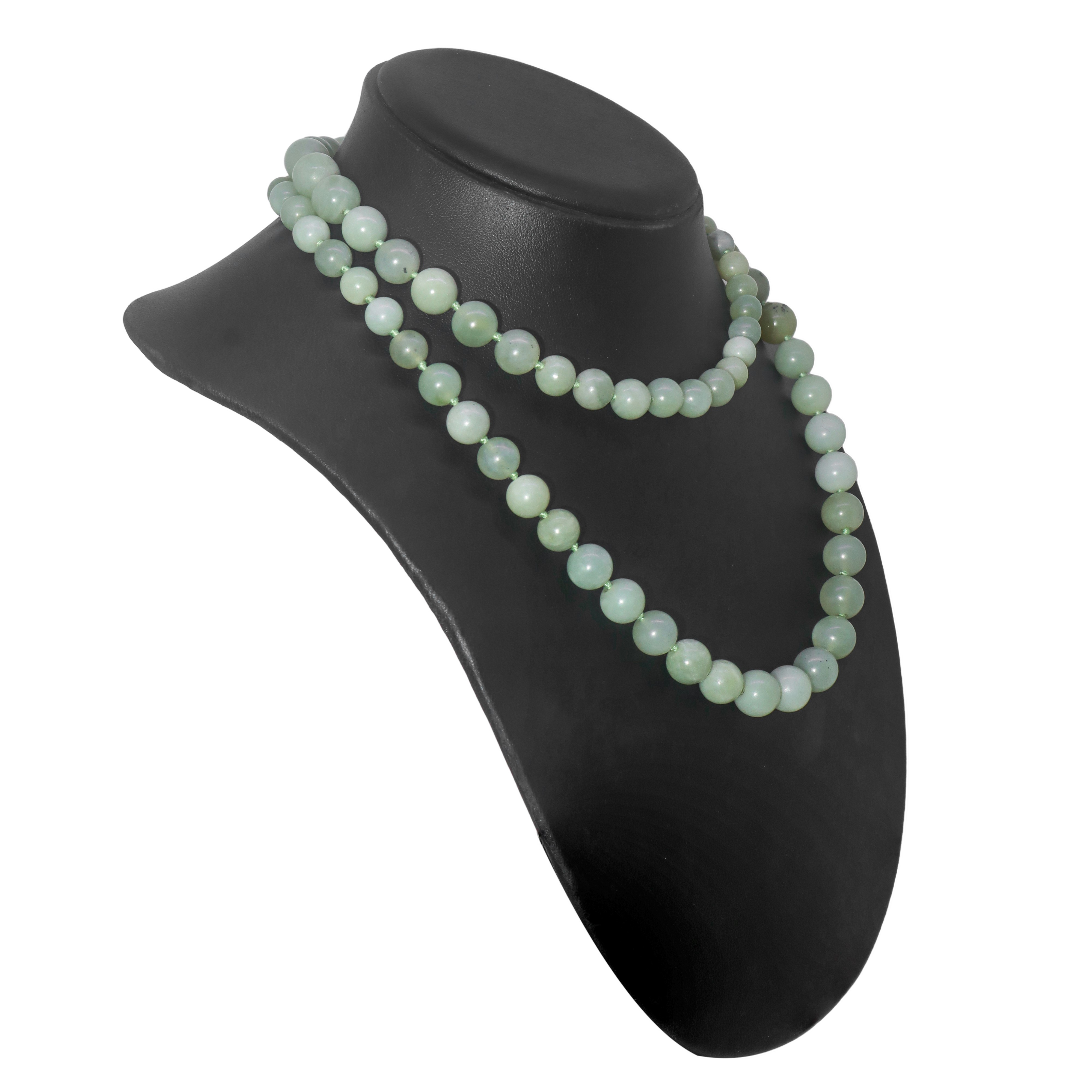 Collana in Giada Verde Chiara