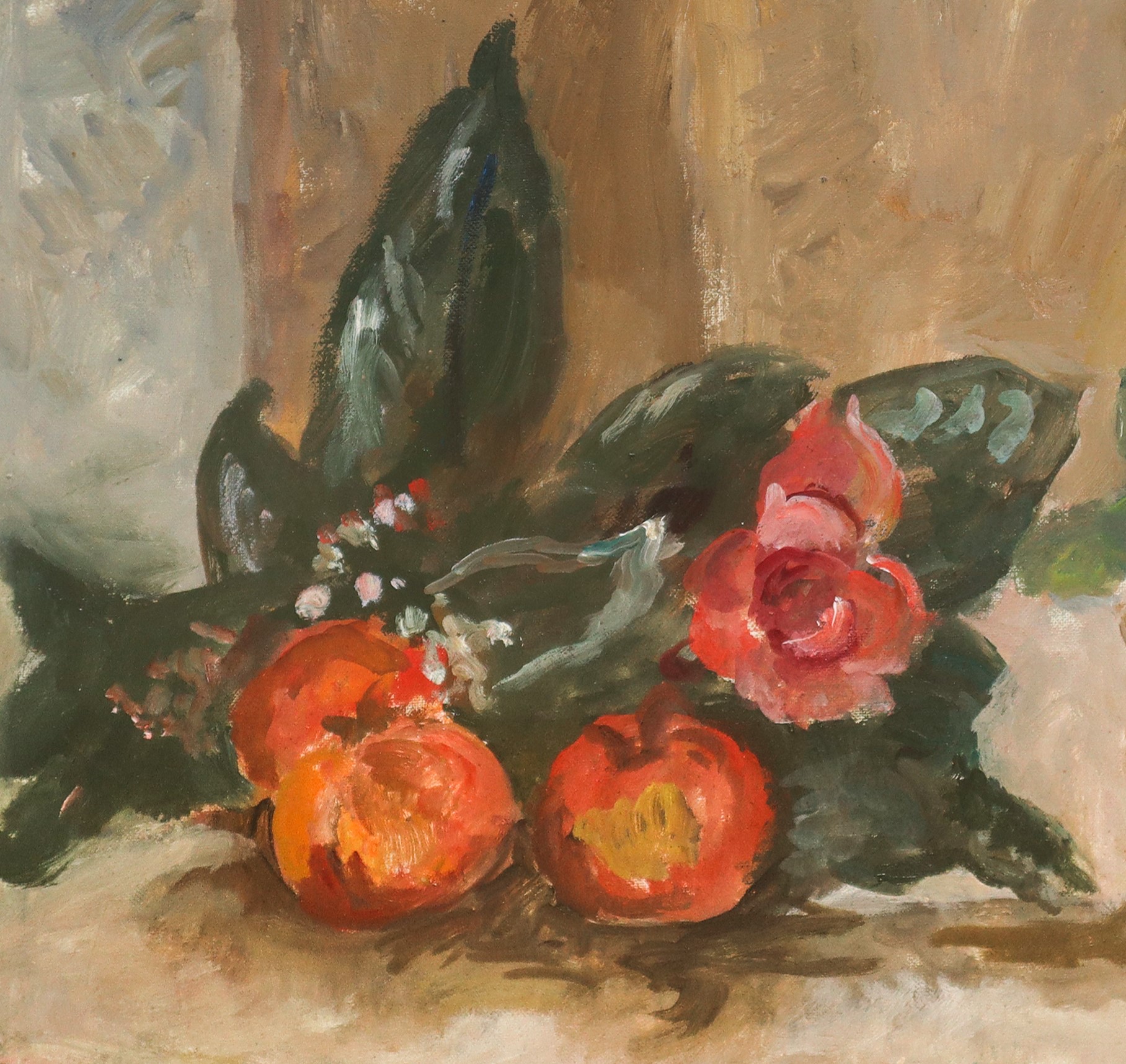 Elio Romano - Natura Morta di Fiori e Frutta