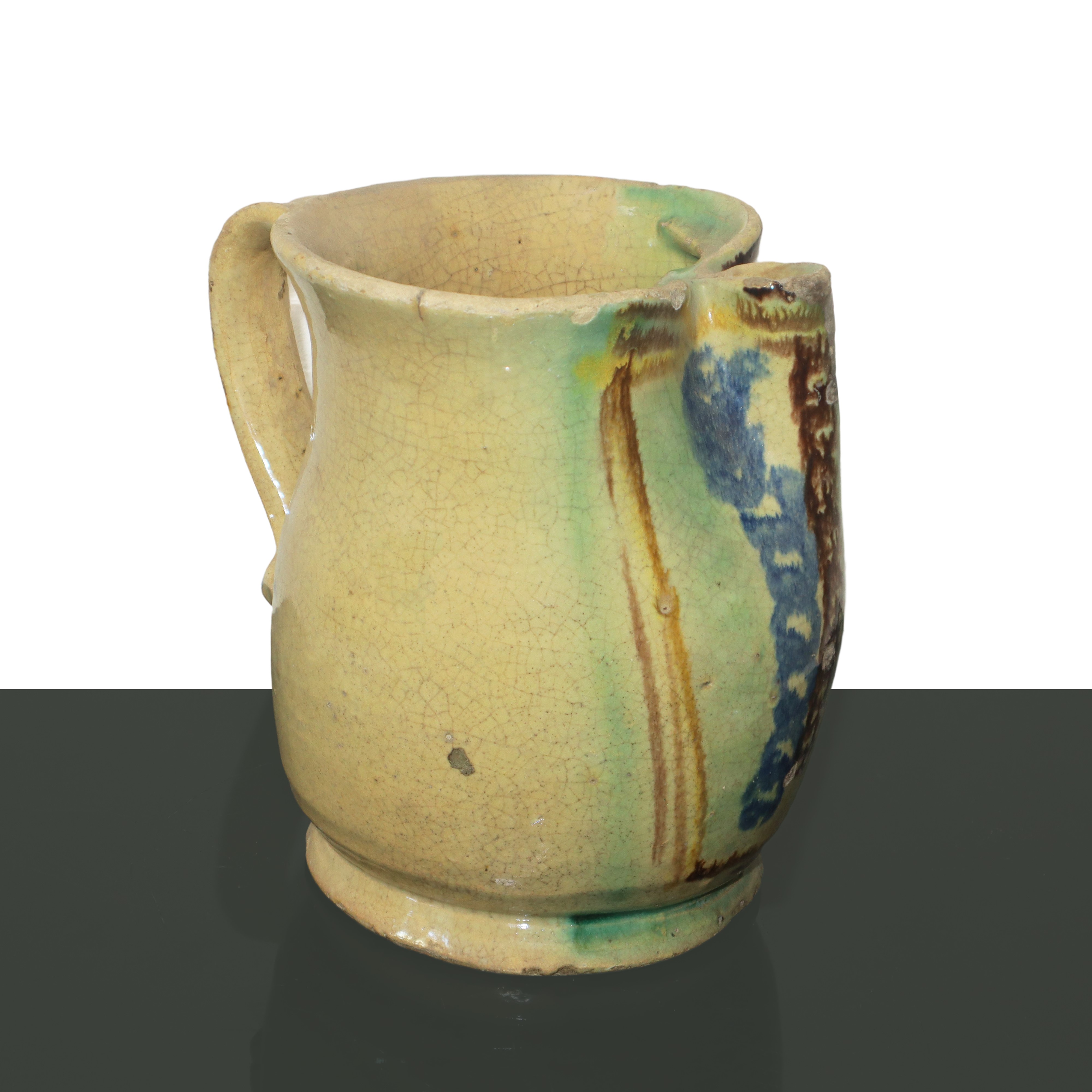 Cannata in maiolica policroma di Caltagirone