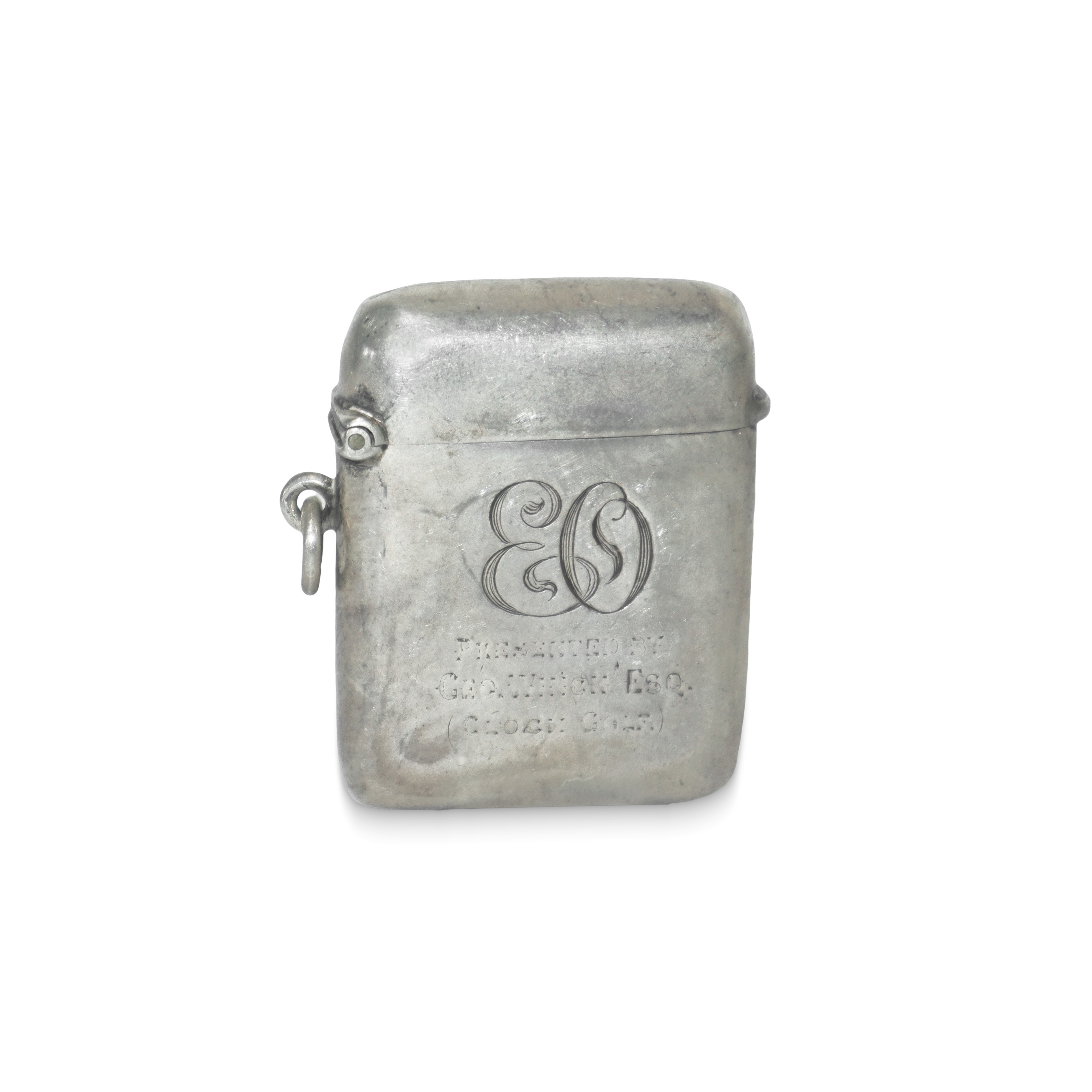 Quattro portafiammiferi in argento Inghilterra