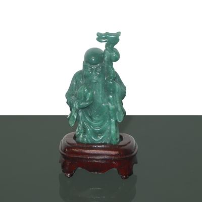 Saggio in Giada Verde