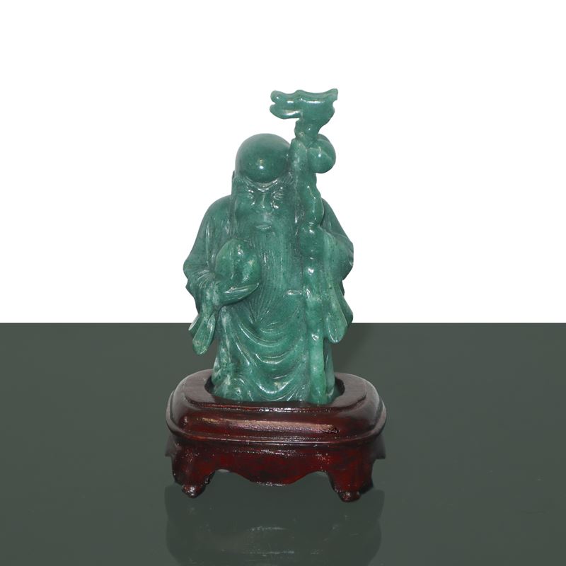 Saggio in Giada Verde