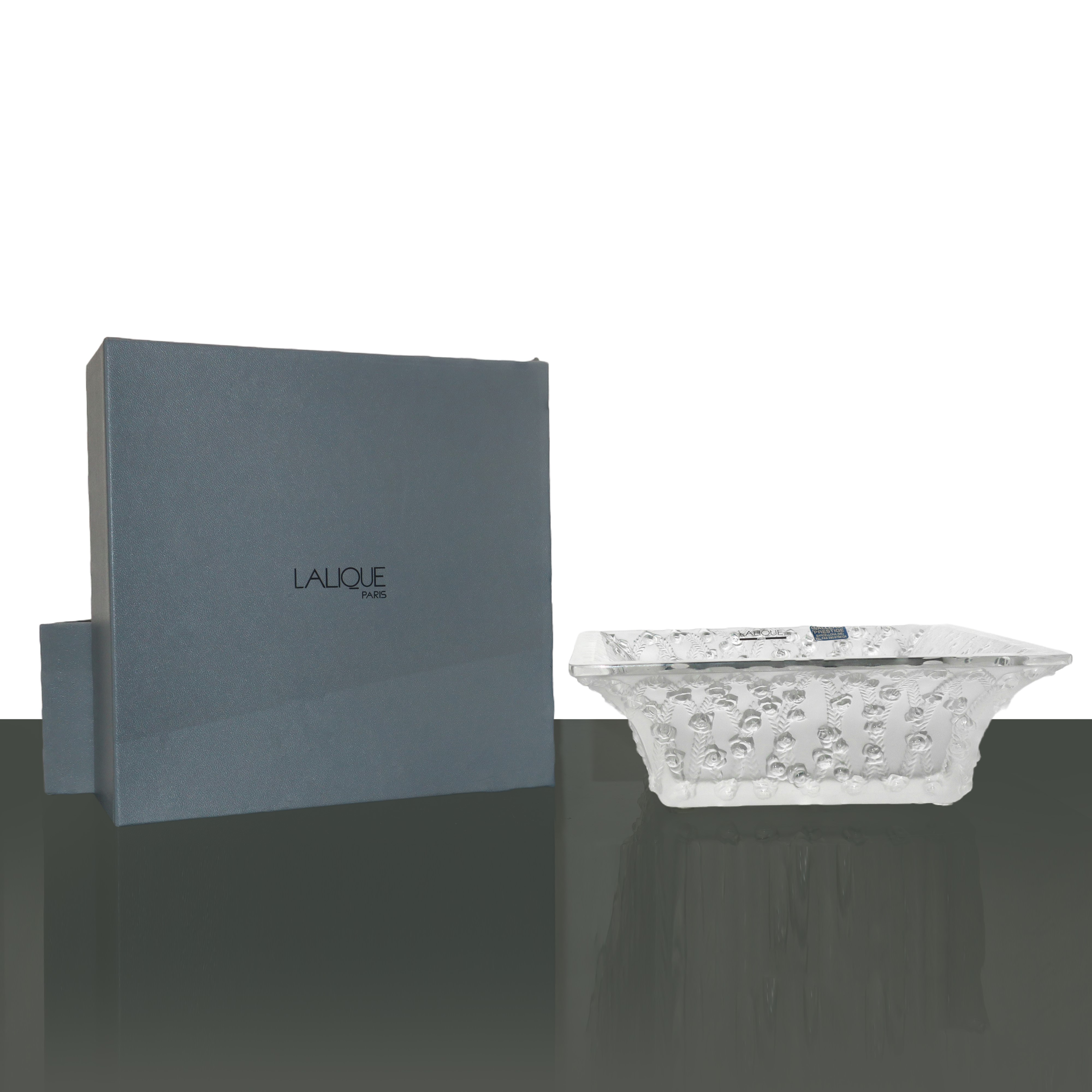 Centro tavola in cristallo Roses