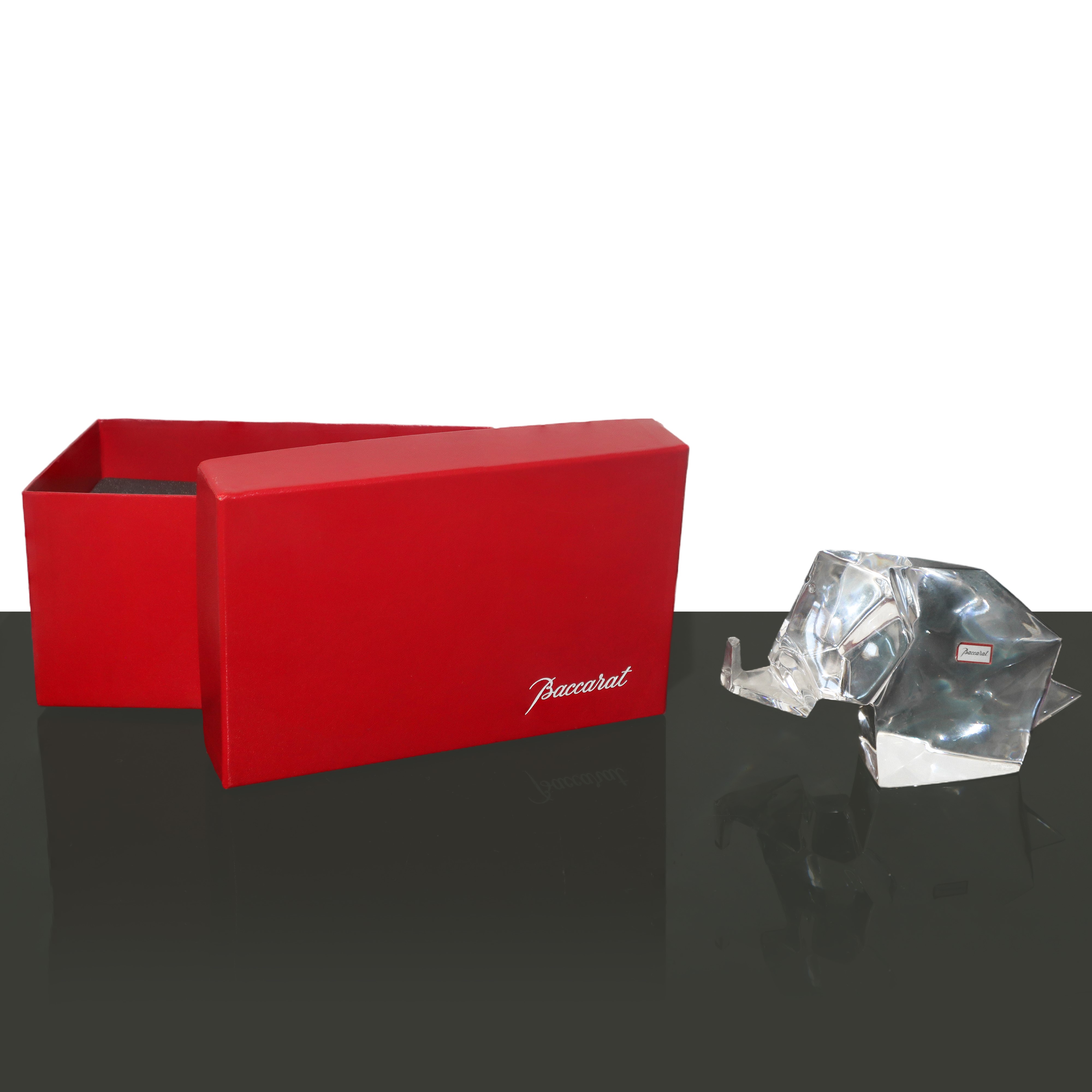 Baccarat France - Elefantino in Cristallo da Collezione