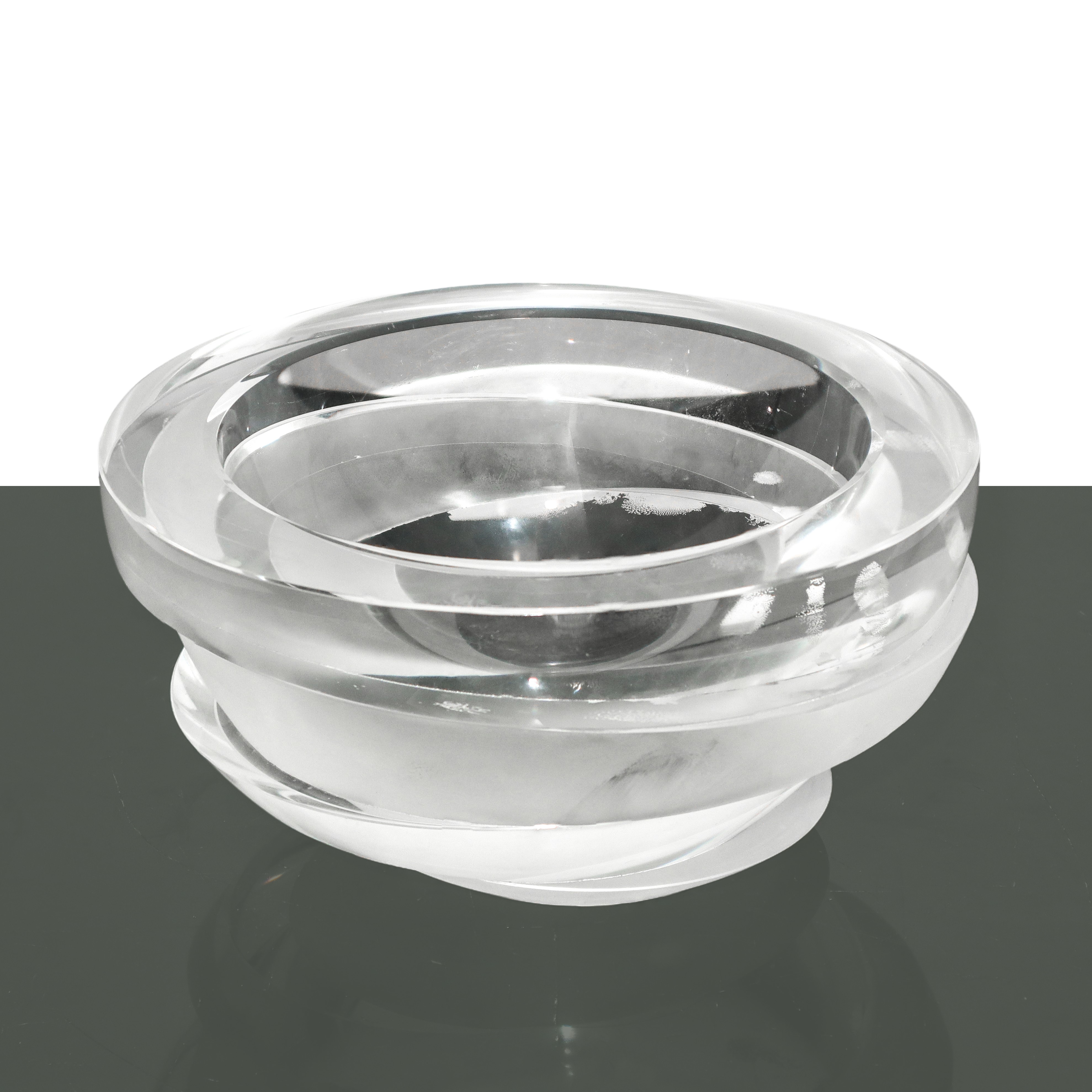 Rosenthal - Ciotola in Vetro Pesante con Satinature
