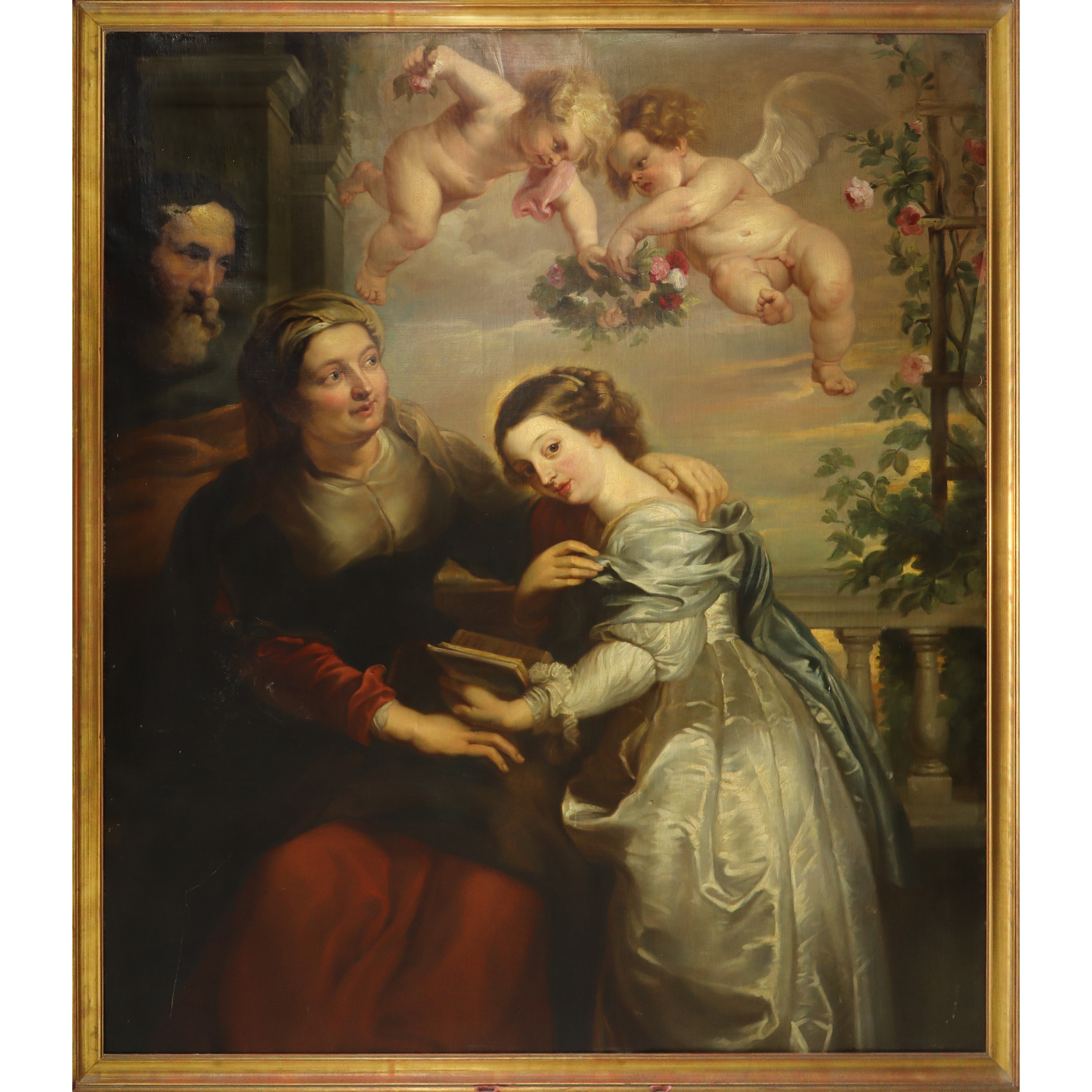 L'educazione di Maria , da Rubens