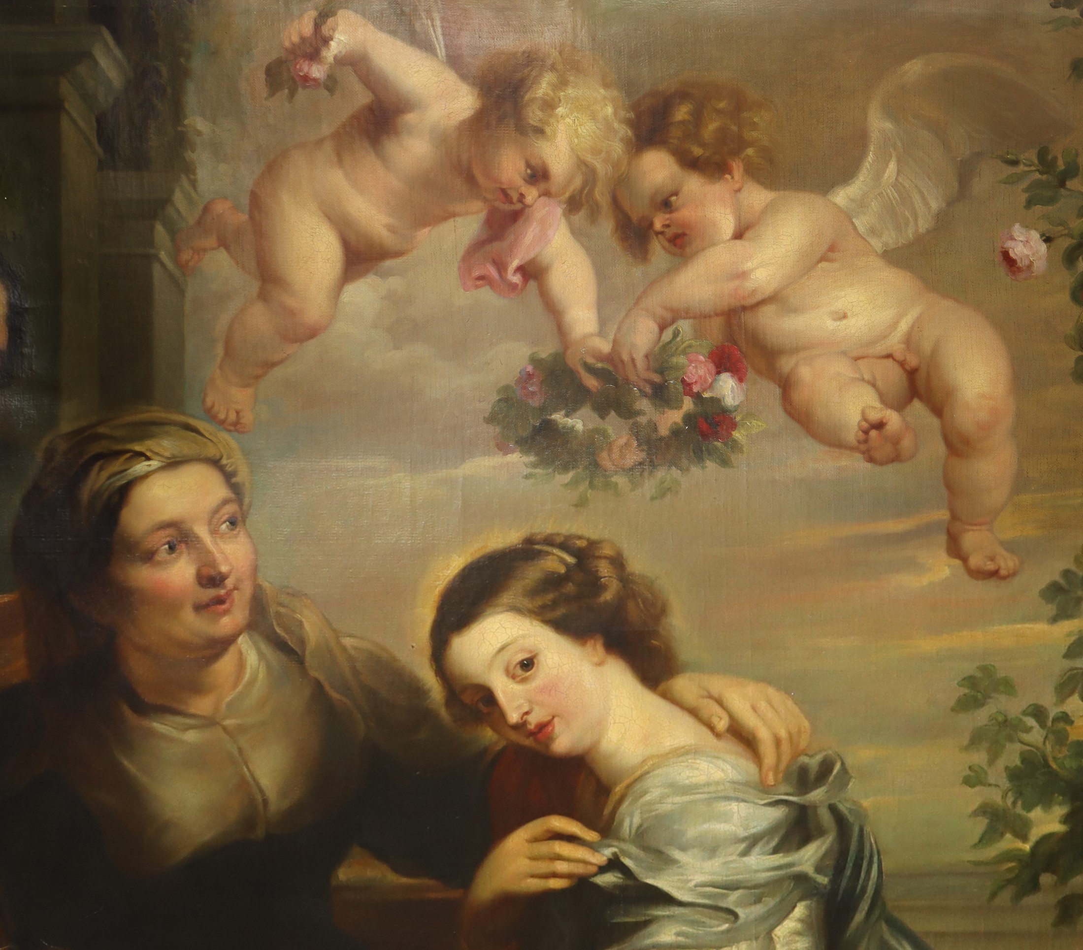L'educazione di Maria , da Rubens
