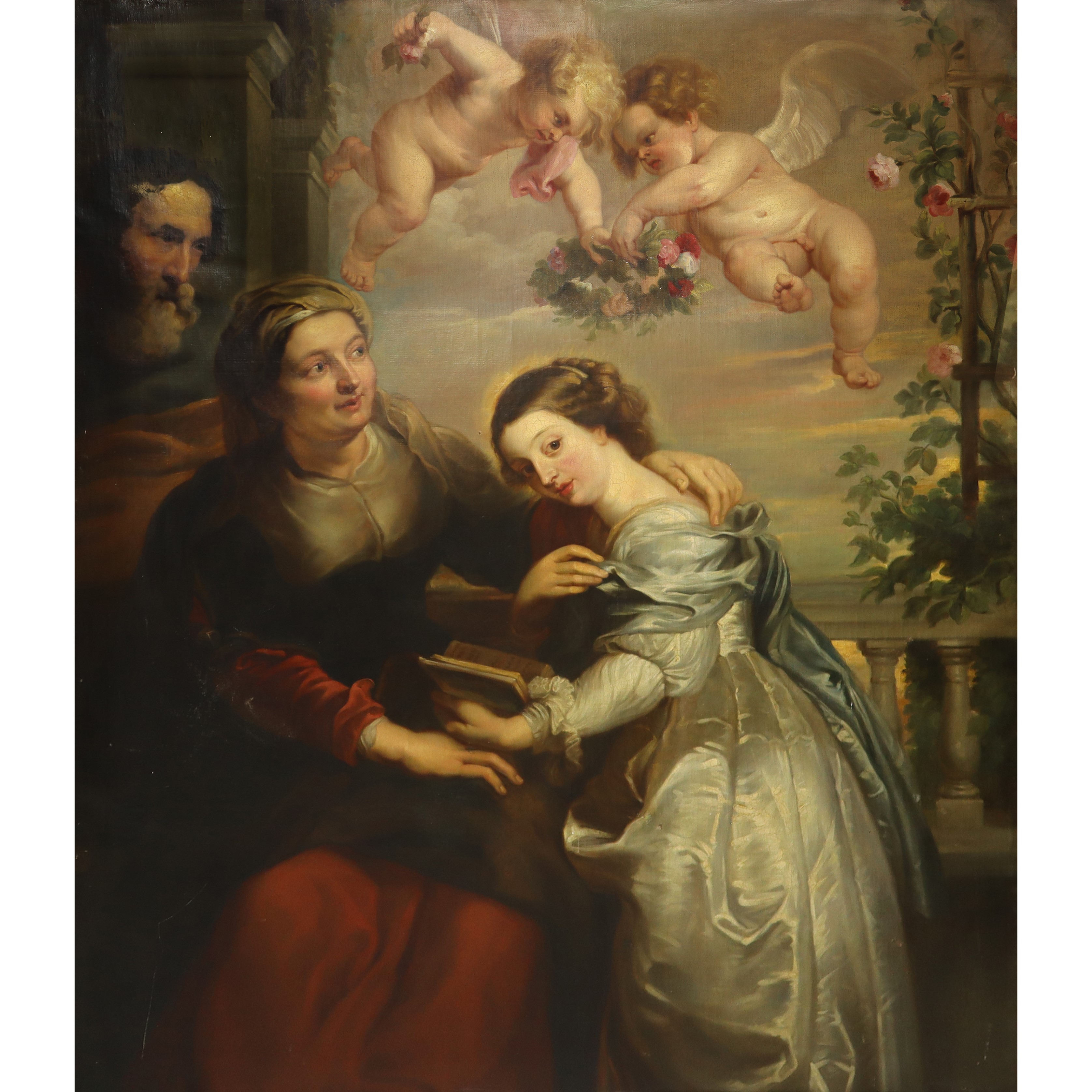 L'educazione di Maria , da Rubens