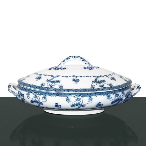 Bristol Porcellana - Blue and white porcelain bowl