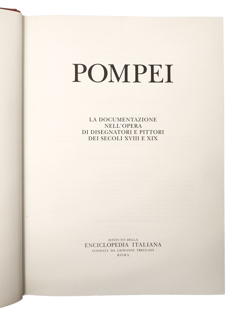 Istituto delle Enciclopedia Italiana: Pompei