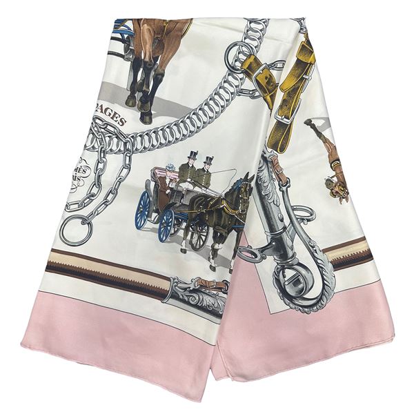 Foulard in seta Equipages