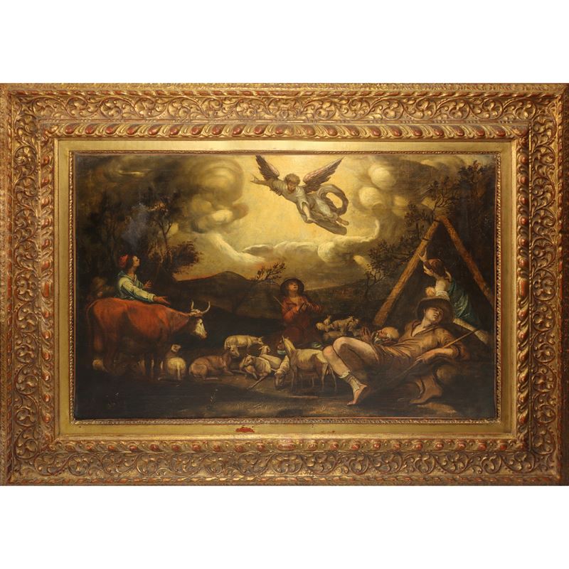 Annunciazione ai pastori la nascita di Gesù