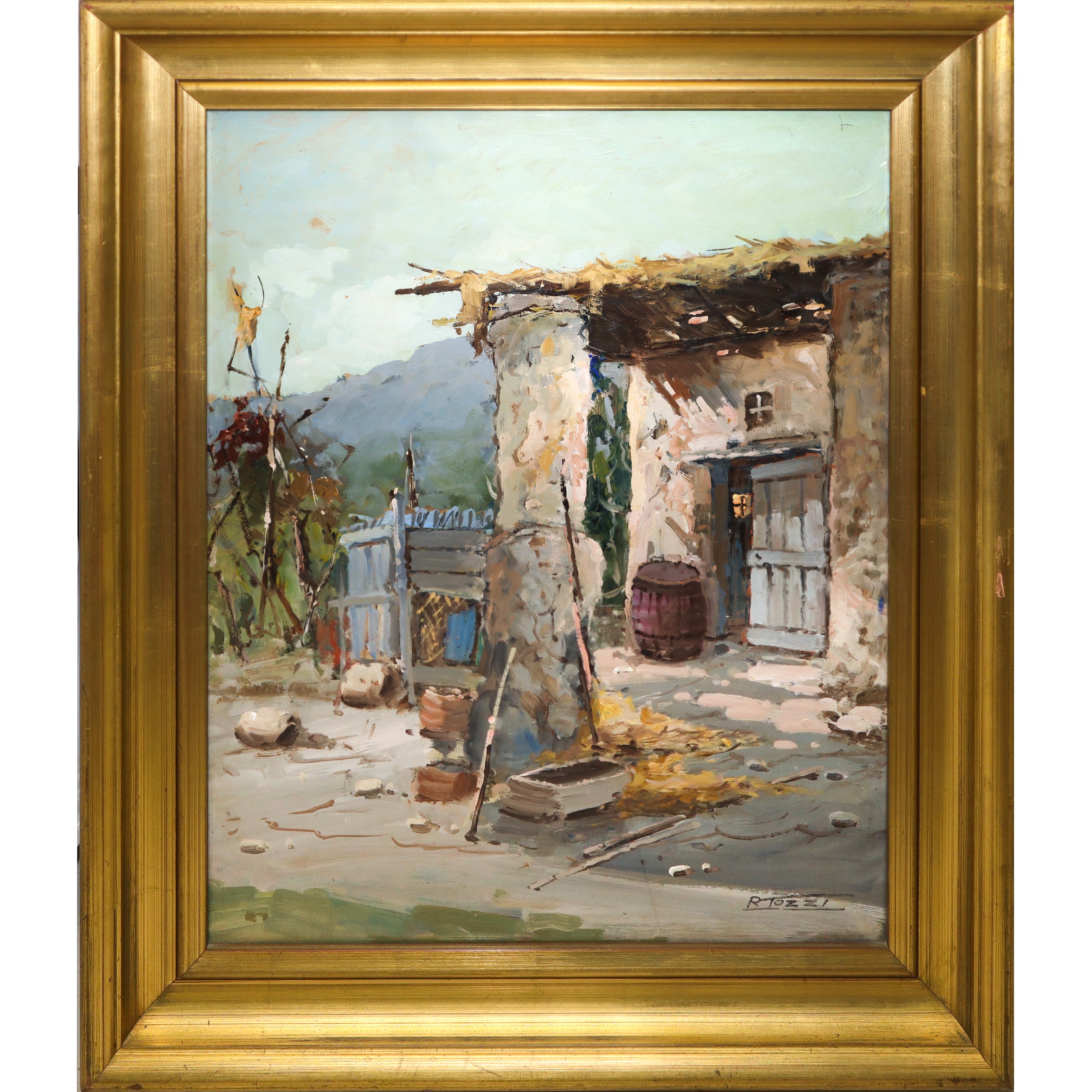 Raffaele Tozzi - Cortile Rustico