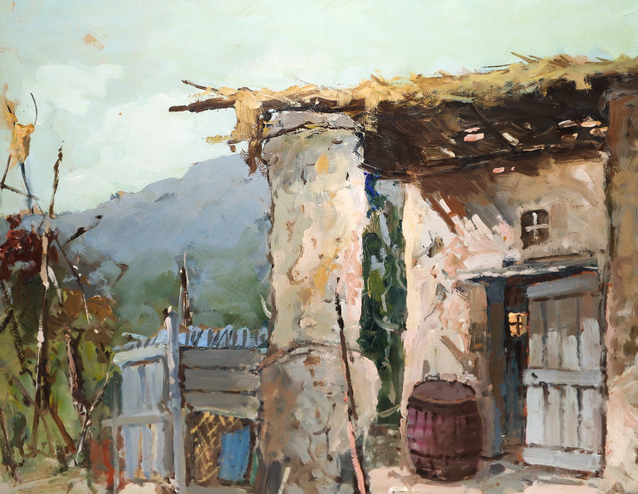 Raffaele Tozzi - Cortile Rustico