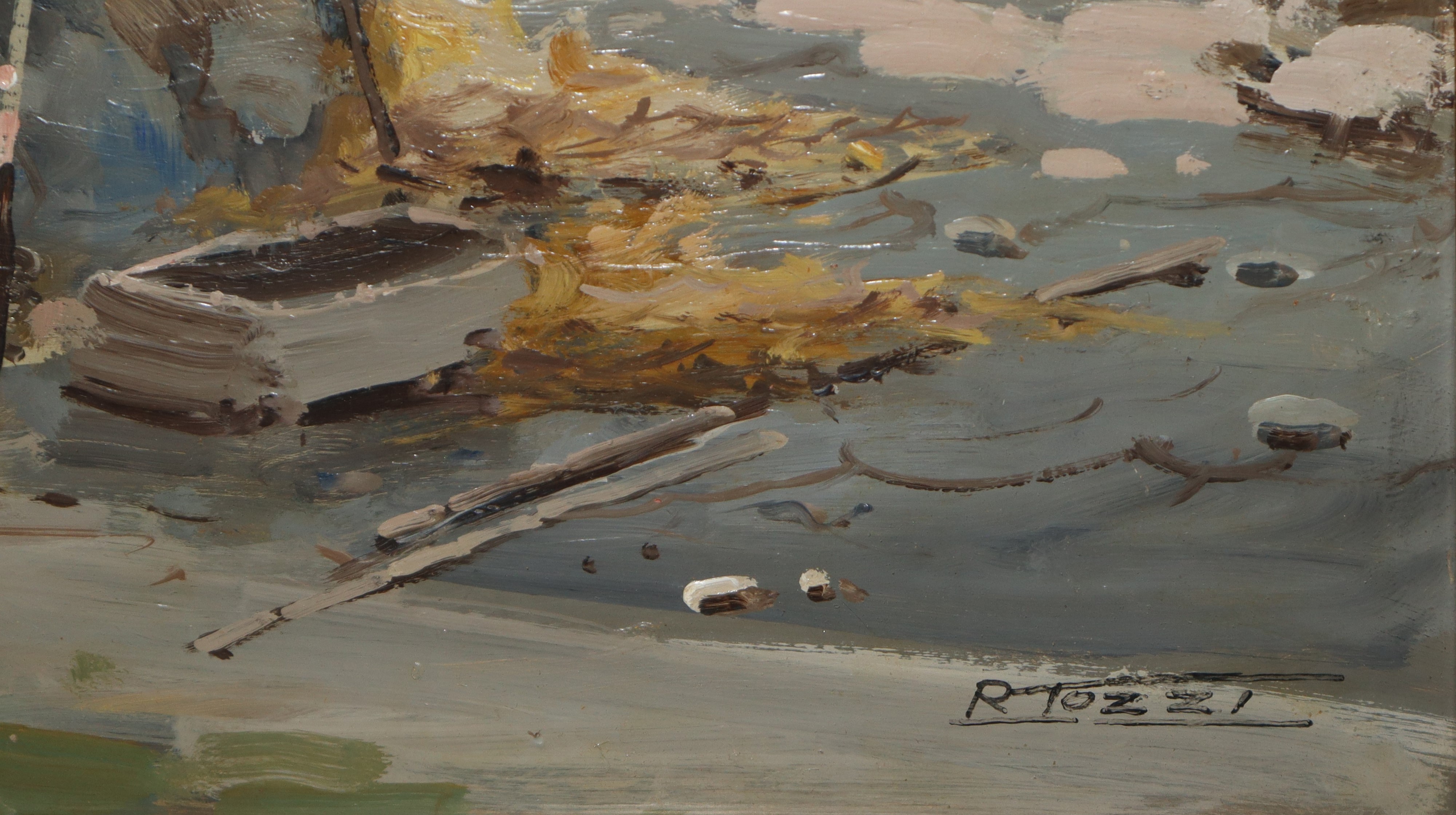 Raffaele Tozzi - Cortile Rustico
