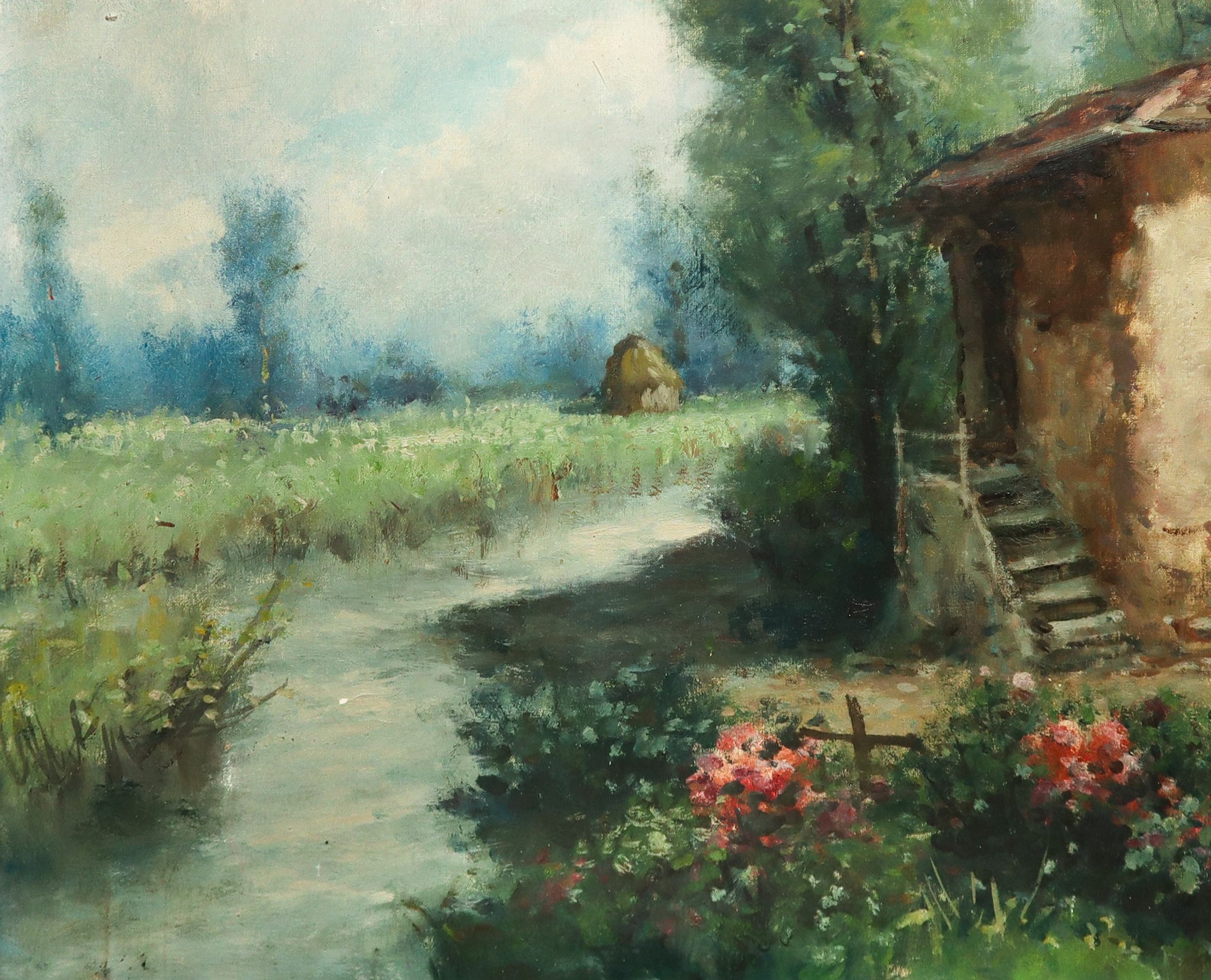 Marco Gozzi - Paesaggio con Case