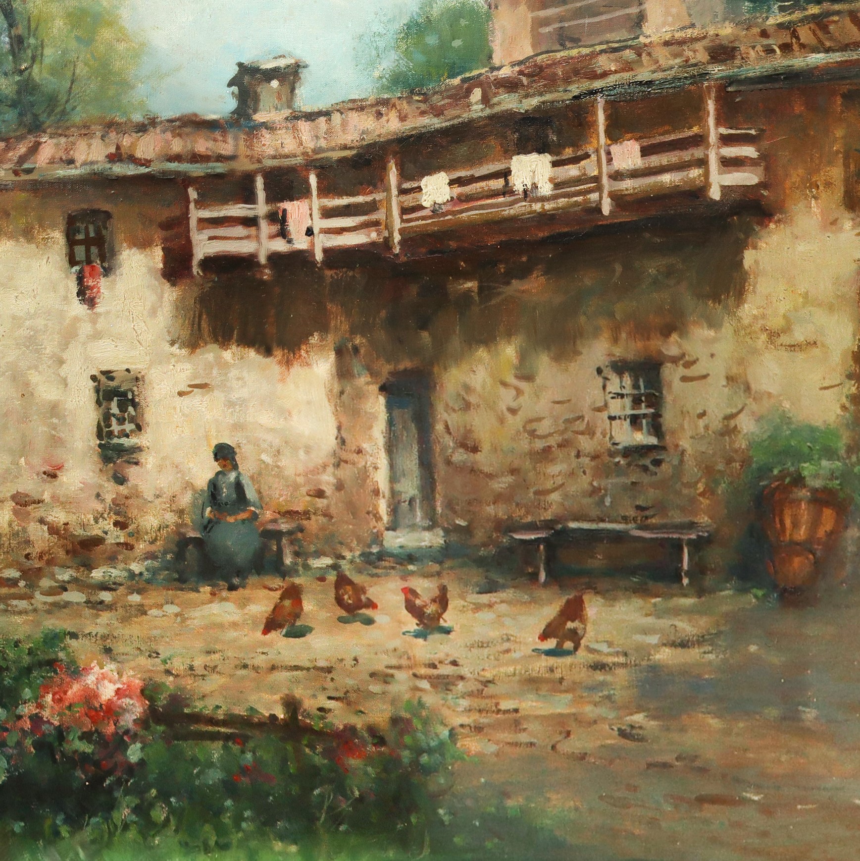 Marco Gozzi - Paesaggio con Case