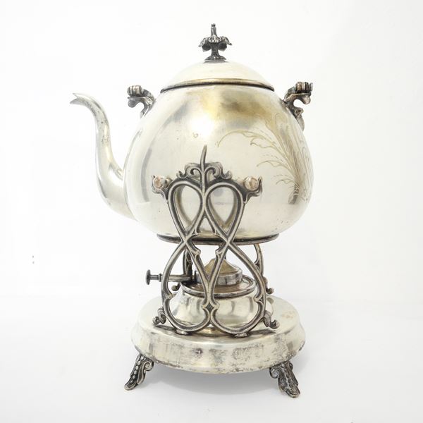 Silver samovar