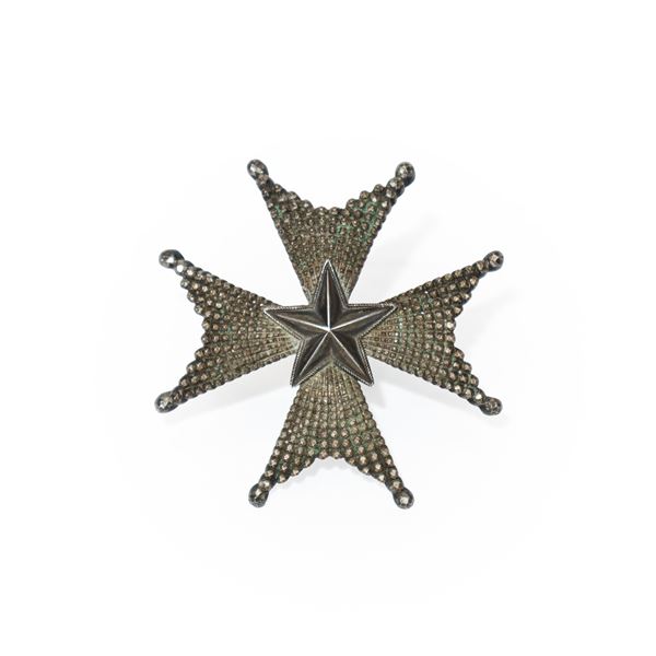 Commander's plaque, with central star, Royal Order of the Polar Star 