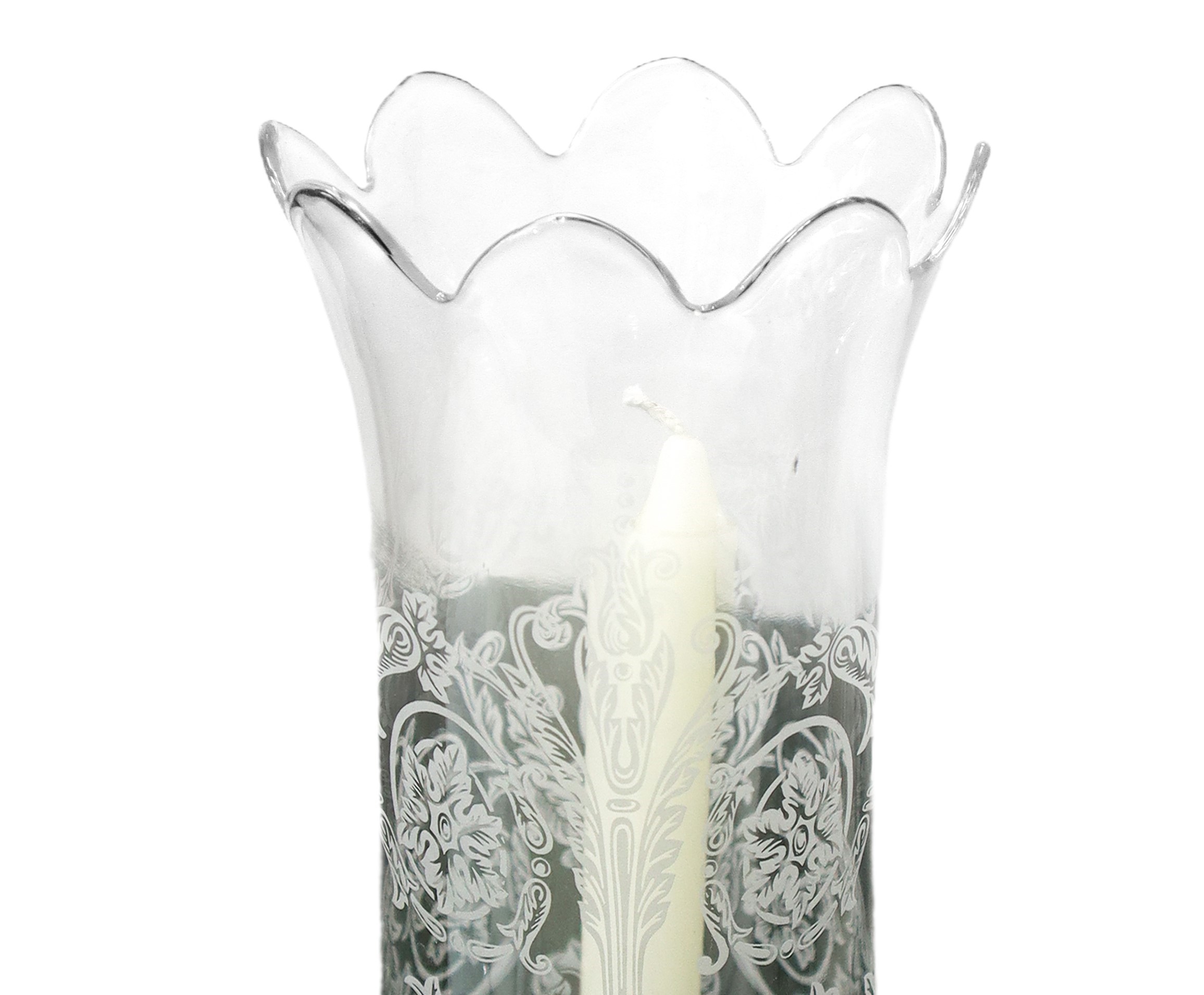 Portacandele in cristallo