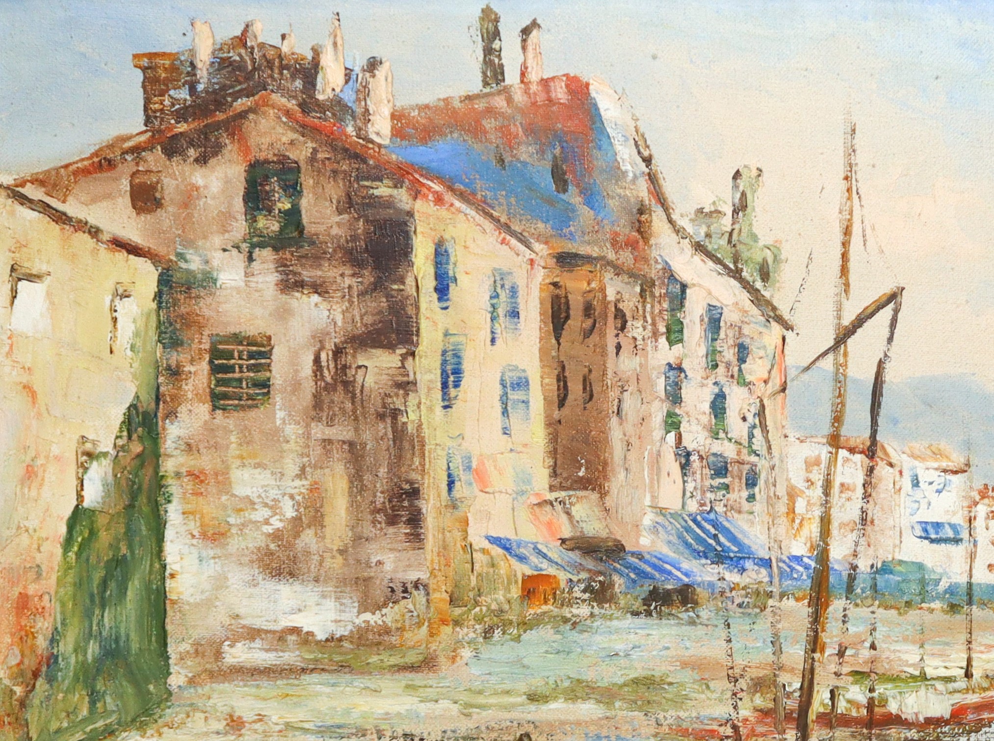 Litorale siciliano con barche