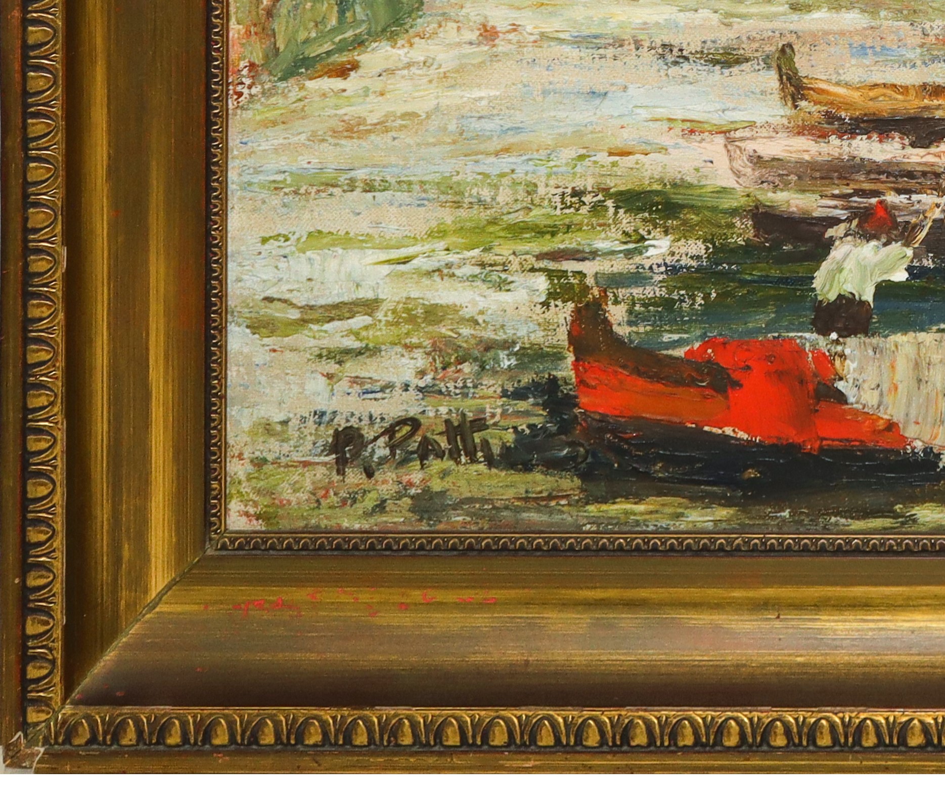 Litorale siciliano con barche