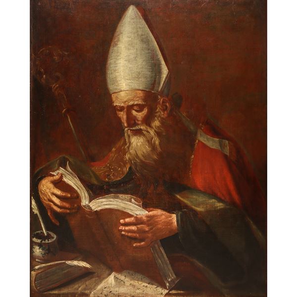 Bishop with book