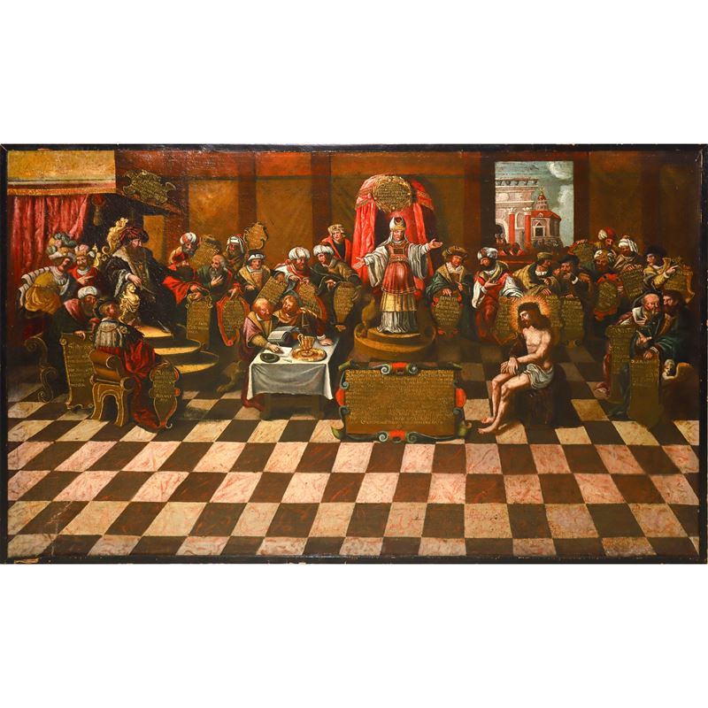 Gesù processato davanti al sinedrio