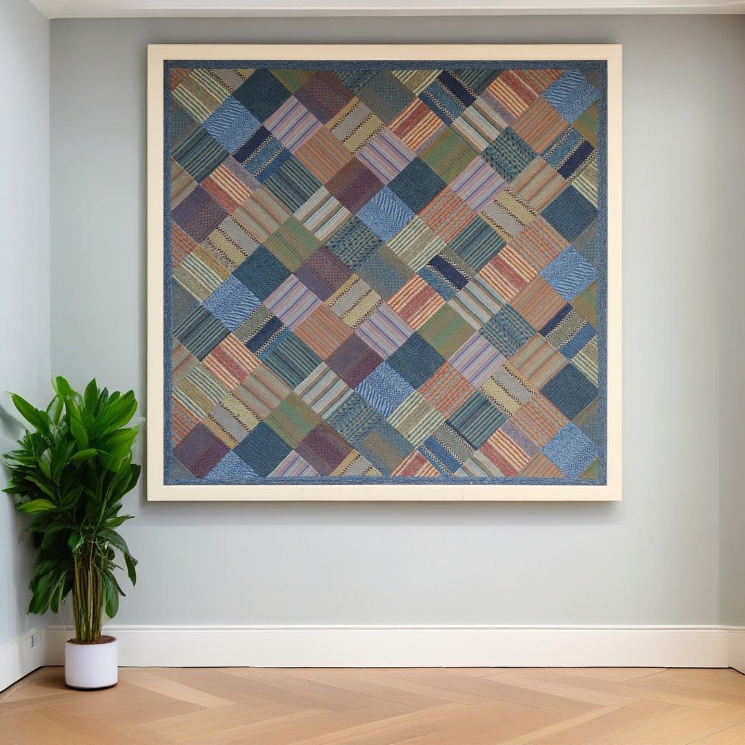 Arazzo vintage policromo