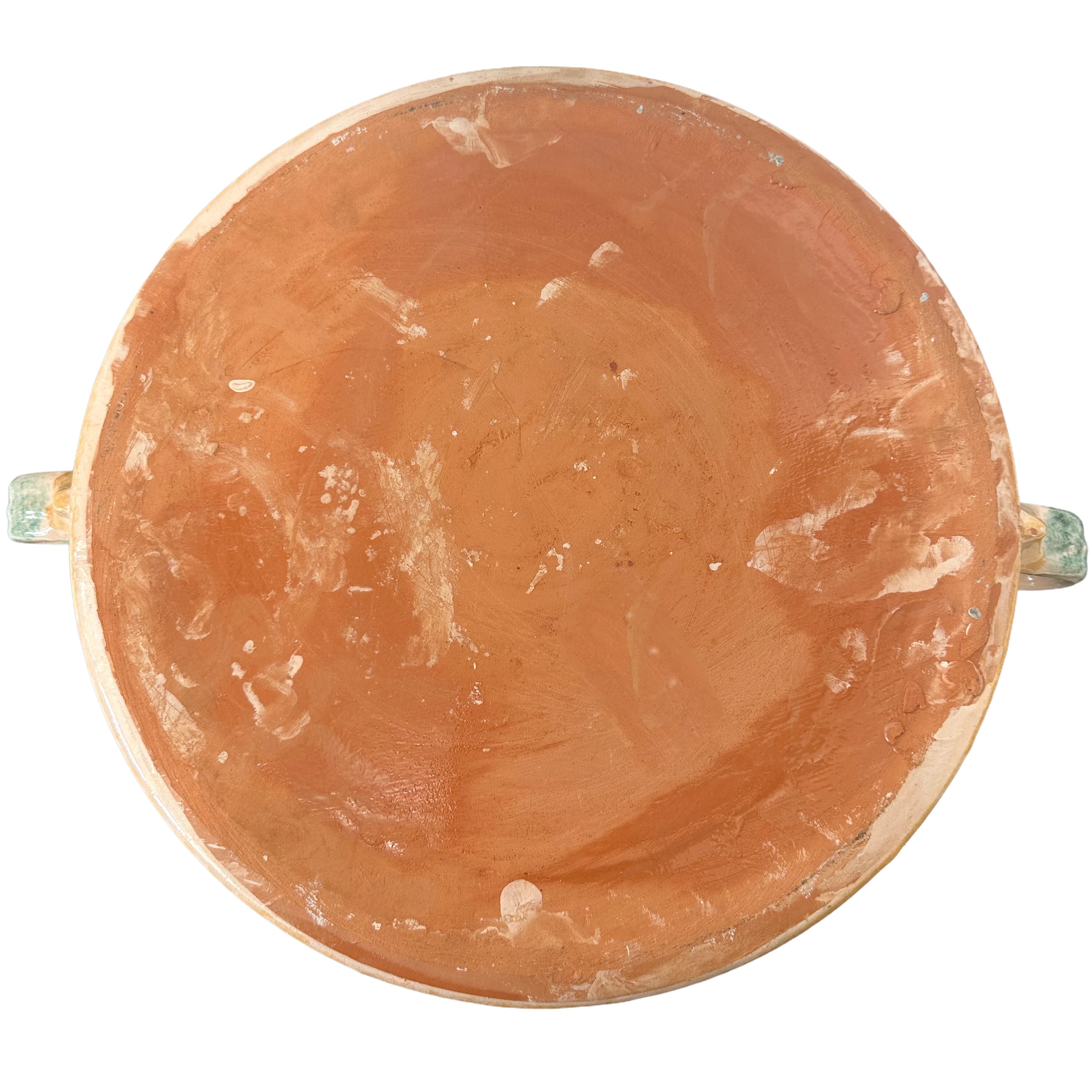 Insalatiera con Manici in Maiolica Policroma