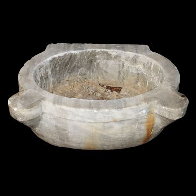Acquasantiera Antica in Marmo
