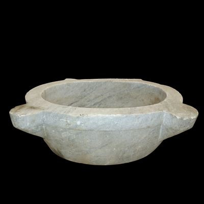 Acquasantiera Antica in Marmo