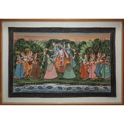 Batik Indiano in Cornice