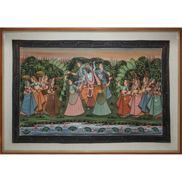 Indian Batik in Frame