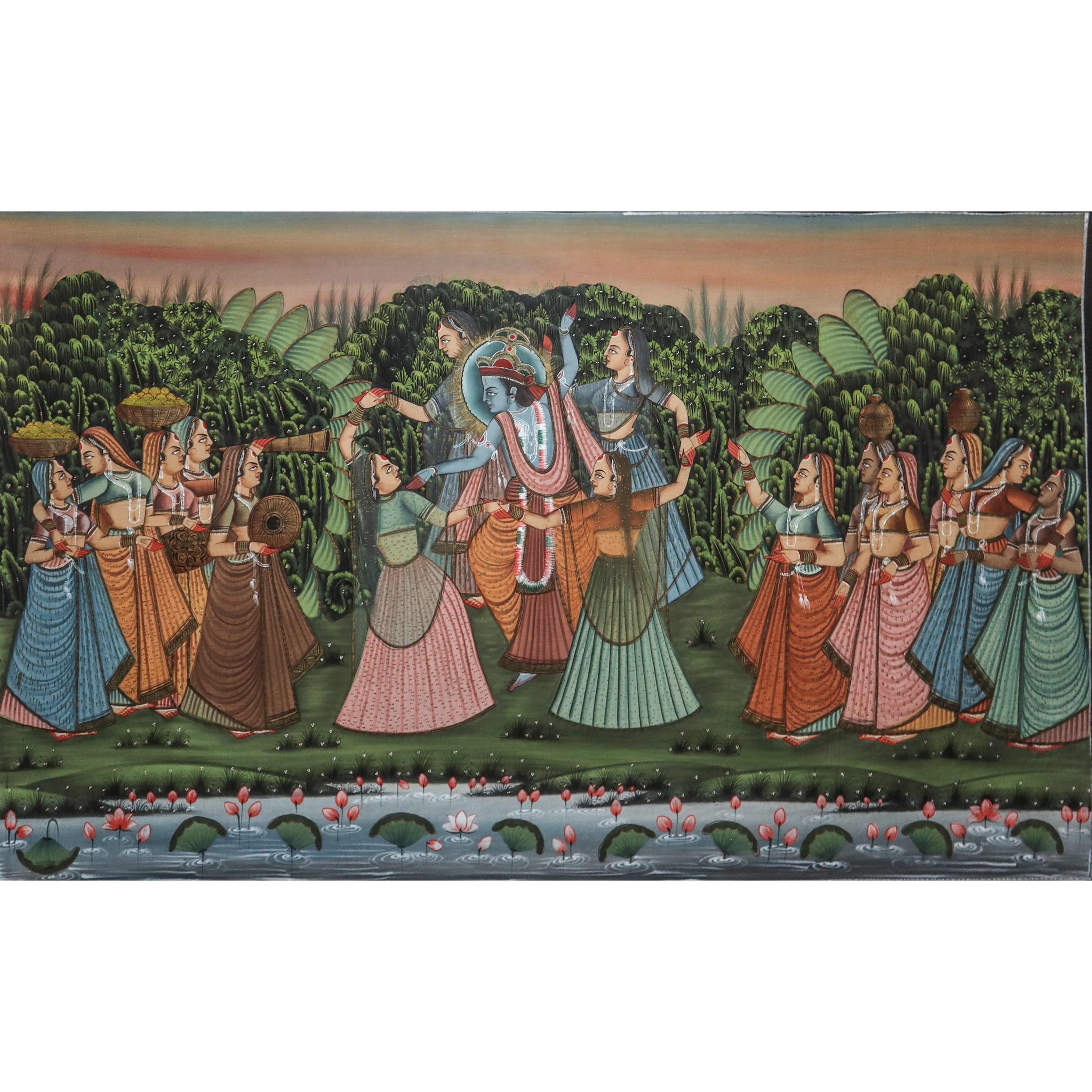 Batik Indiano in Cornice