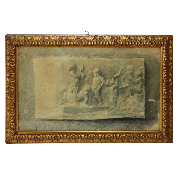 Putti playing