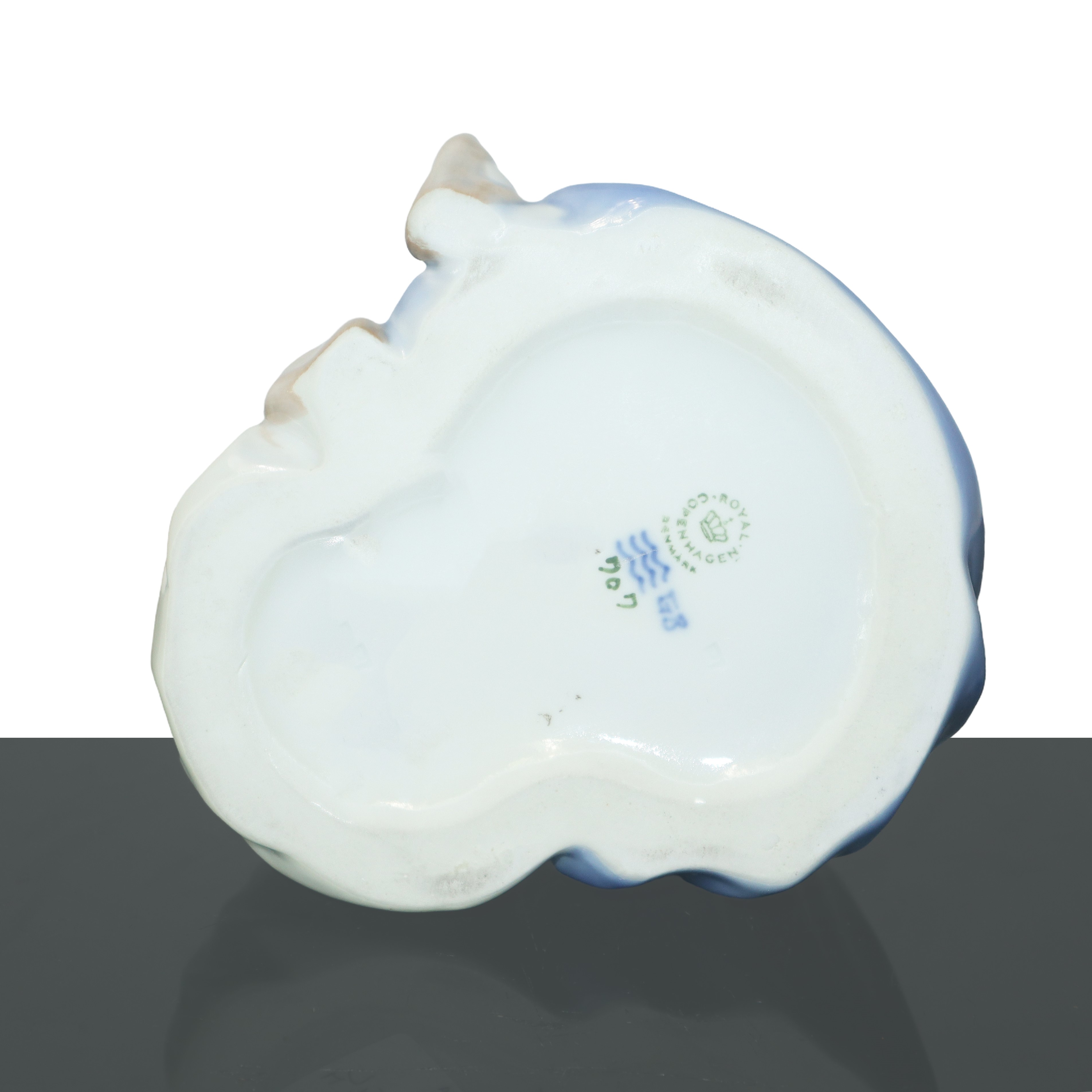 Royal Copenhagen - Due bambini con cane, ceramica, cm 15,5