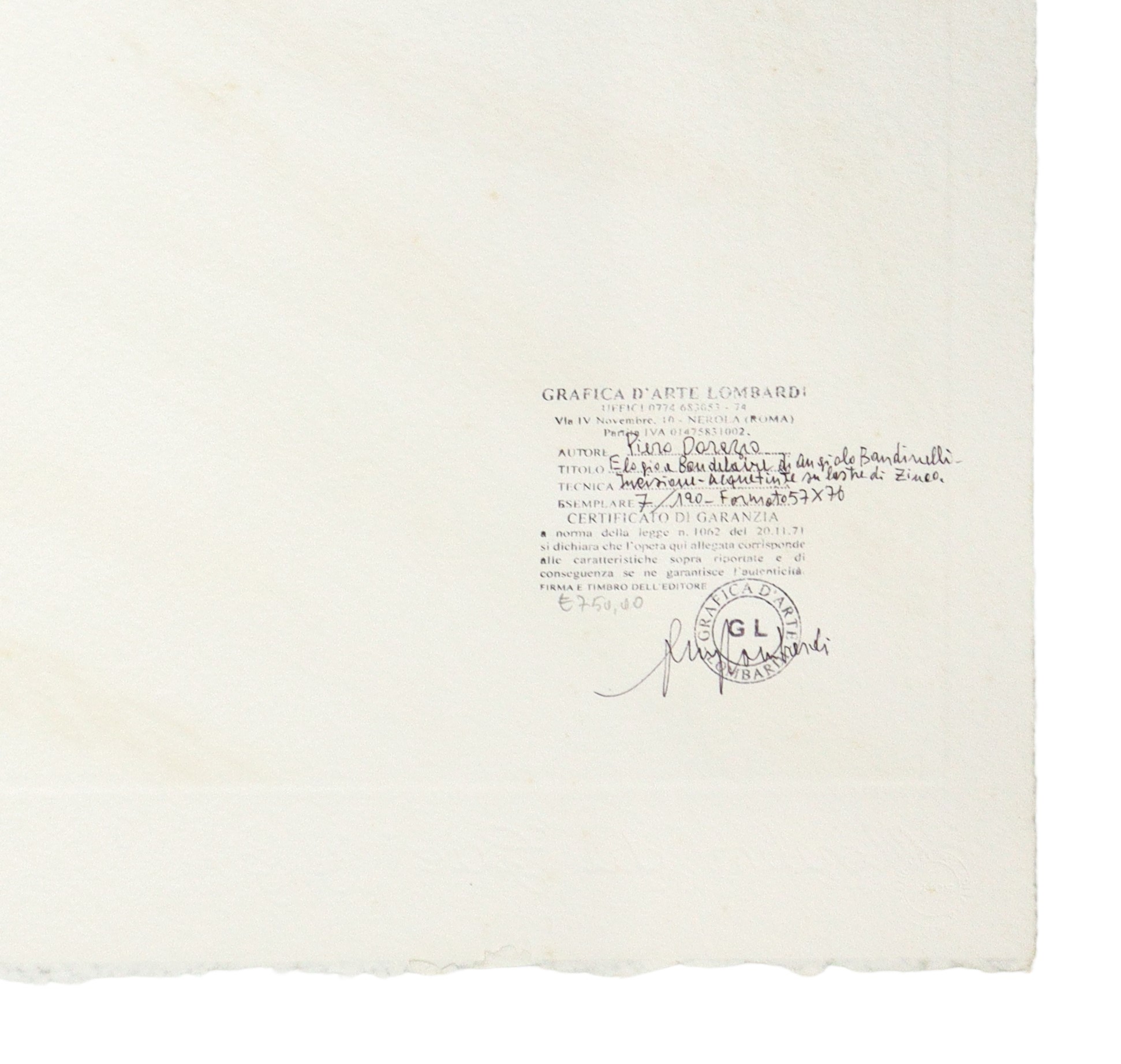 Piero Dorazio - Elogio a Baudelaire