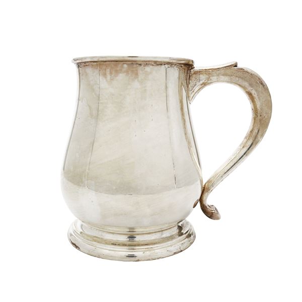 800 silver mug with handle