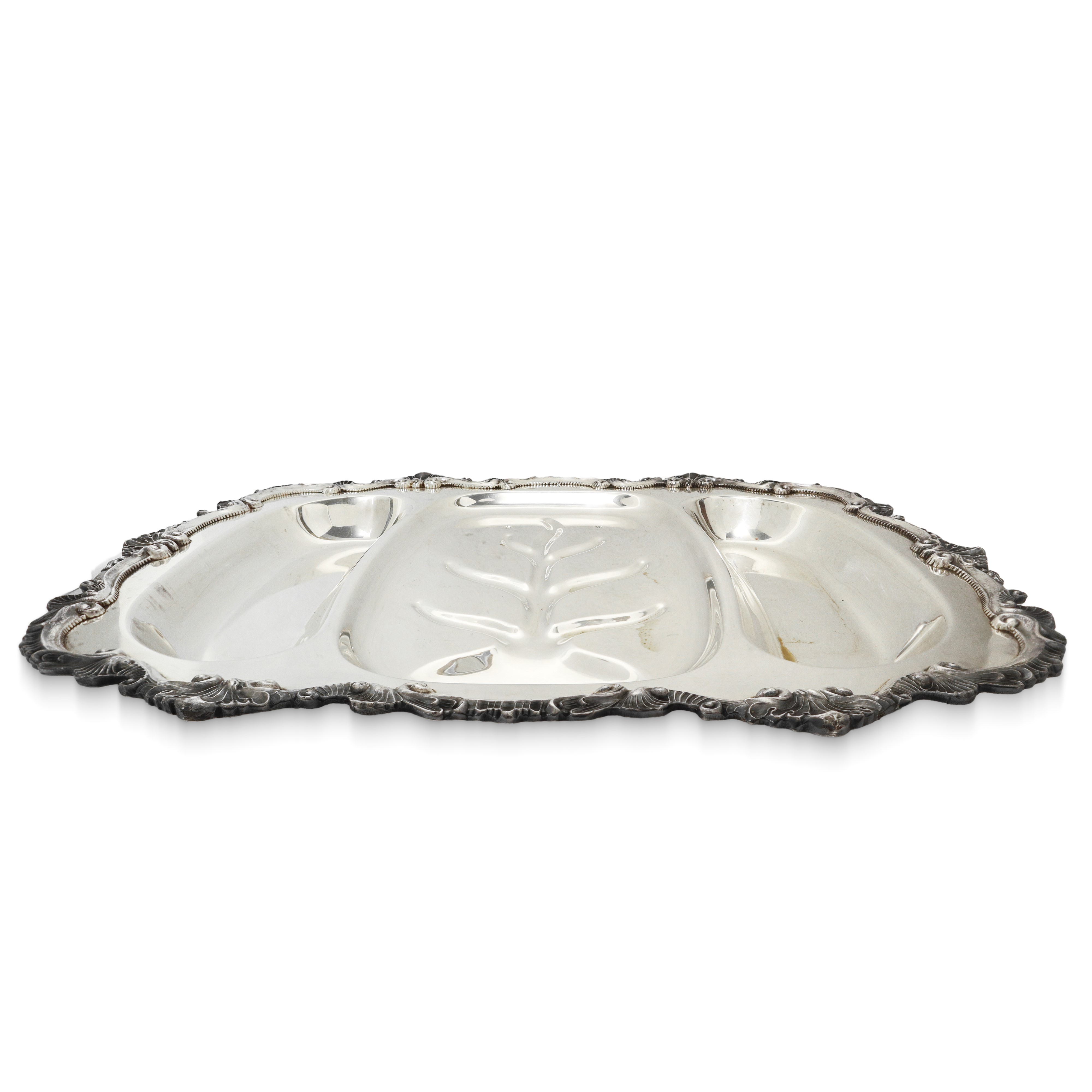 Vassoio da portata Silverplated