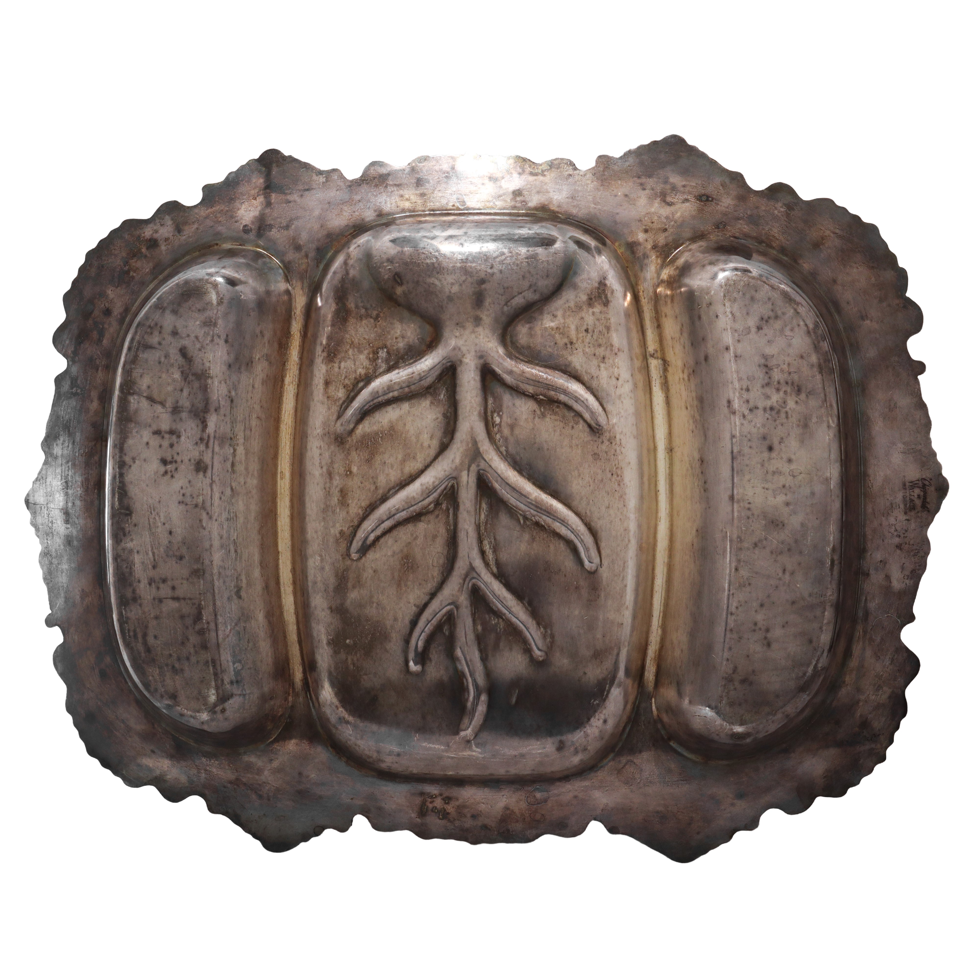 Vassoio da portata Silverplated