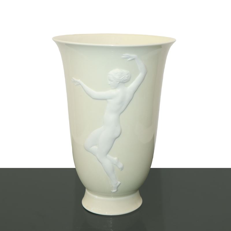 Rosenthal Kunstabteilung Selb - Vaso in Porcellana