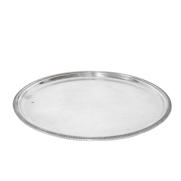 Silver tray