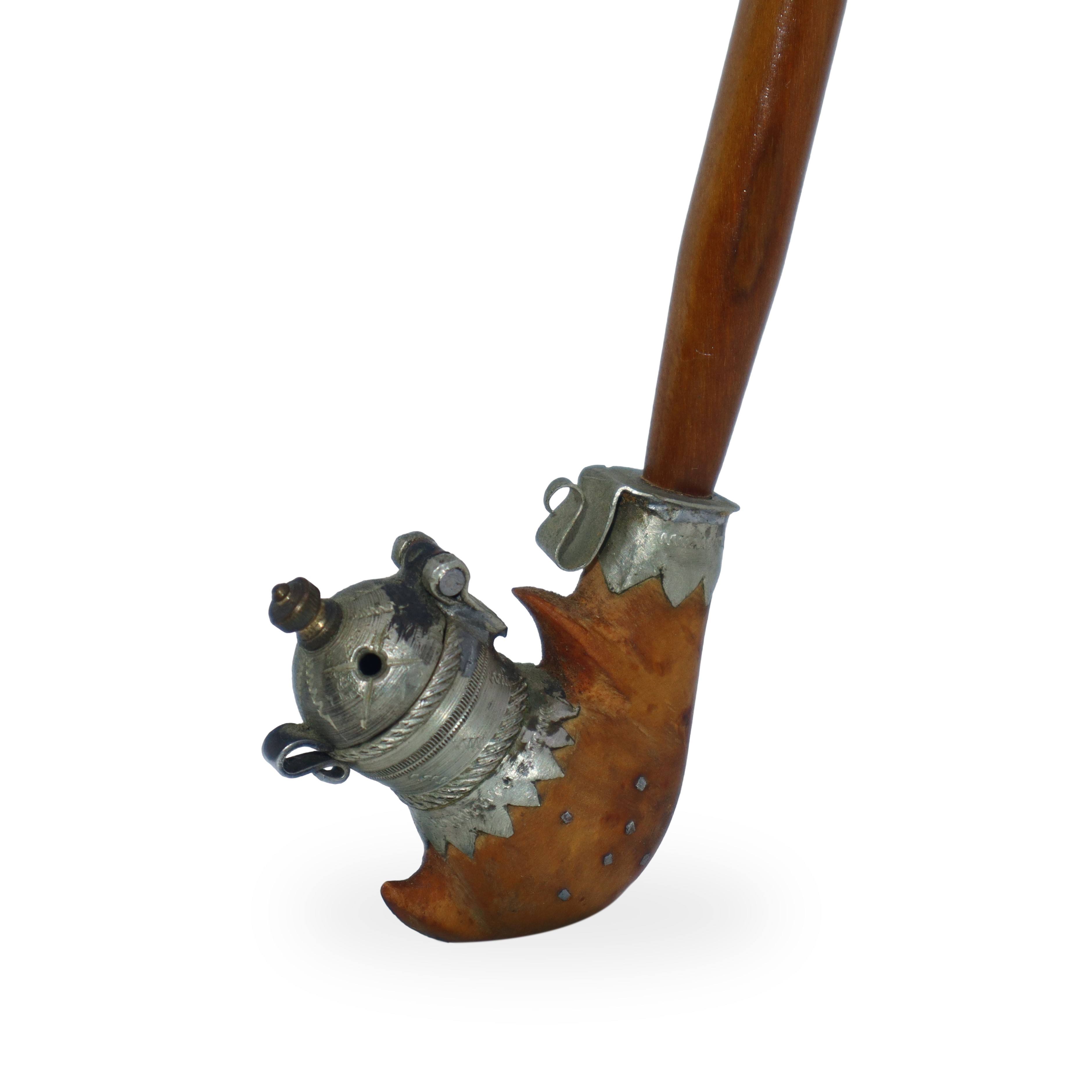 Pipe fatte a mano assortite, set di quattro esemplari