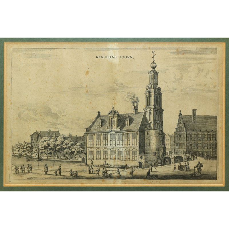 Joachime Nosche - Regulier Toors Amsterdam (acquaforte), 1663