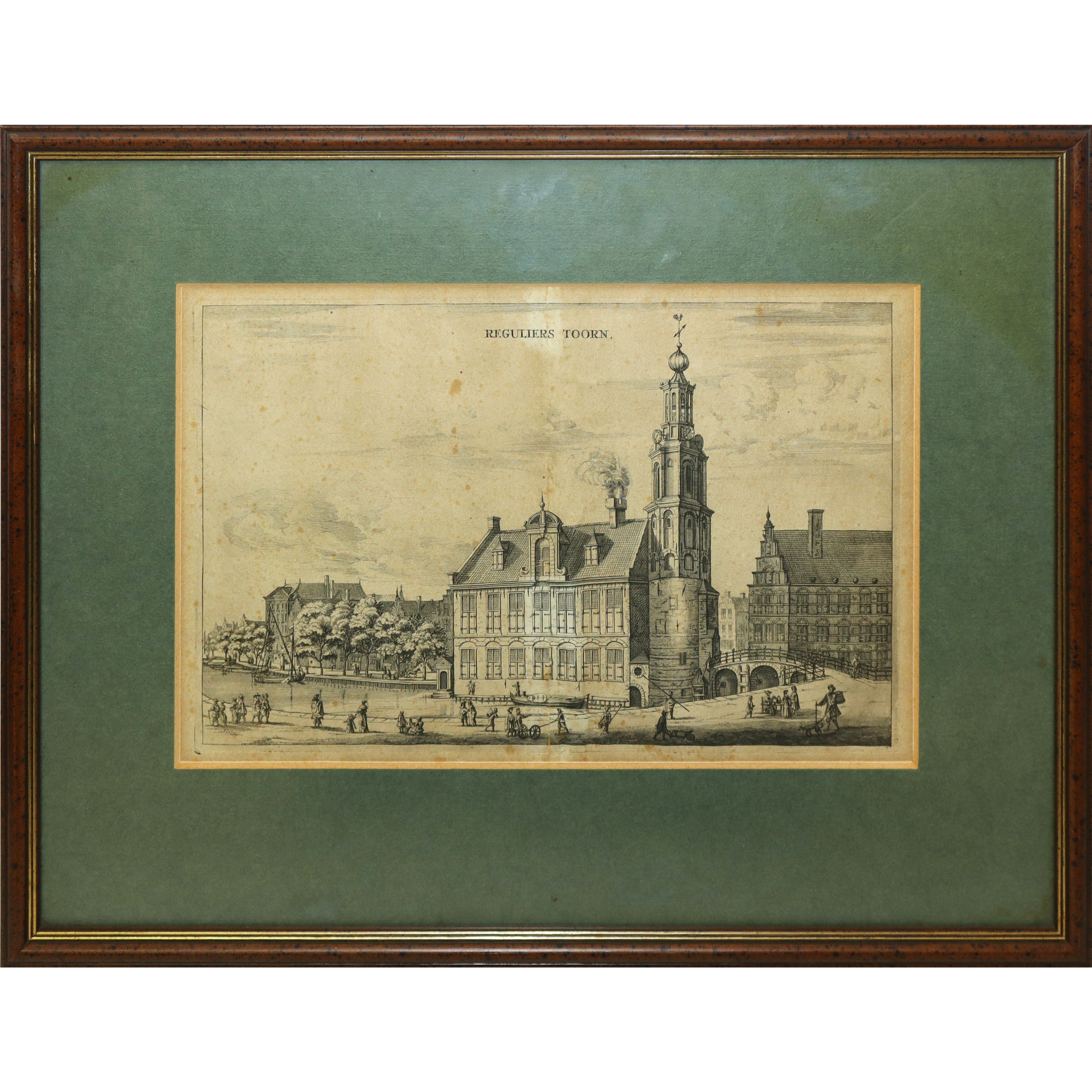 Joachime Nosche - Regulier Toors Amsterdam (acquaforte), 1663