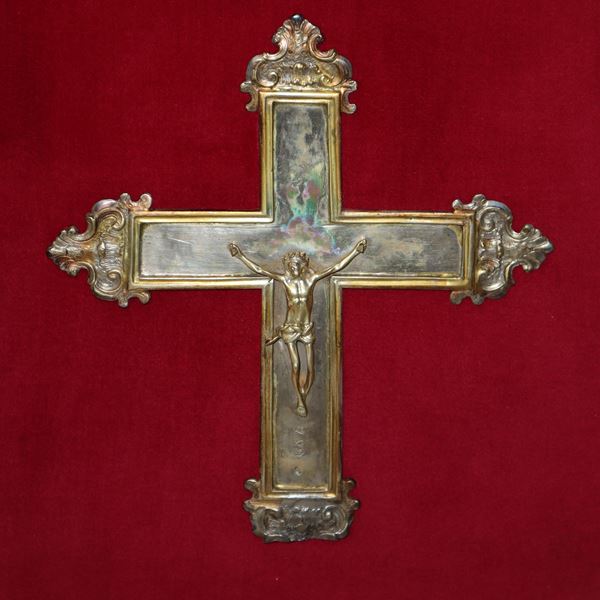 Silver crucifix